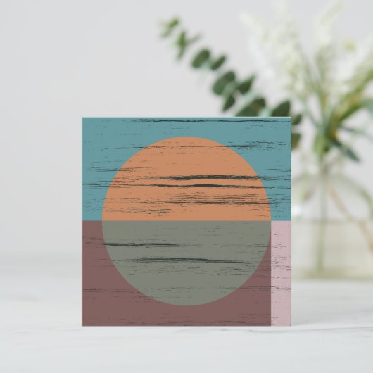 Orange und grüner Kreis (Stehend Vorderseite)