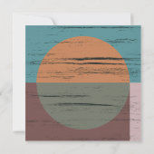 Orange und grüner Kreis (Rückseite)