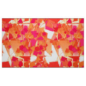 Orange und heißes Rosa abstrakt Stoff (Fat Quarter (45,7 x 55,9 cm))