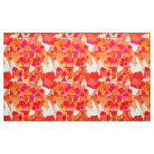 Orange und heißes Rosa abstrakt Stoff (Yard (91,4 cm))