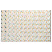 Orange- und Kiwi-Muster Stoff (Yard (91,4 cm))