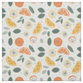 Orange- und Kiwi-Muster Stoff (Muster)