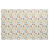 Orange- und Kiwi-Muster Stoff (Fat Quarter (45,7 x 55,9 cm))