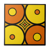 Orange und Lemon Fliese (Vorderseite)