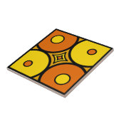 Orange und Lemon Fliese (Seite)