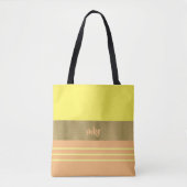 Orange und Lemon Sherbet Tasche (Vorderseite)