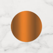 Orange und Lila Halloween Konfetti (Klein Vorderseite)