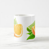 Orange und Limon Kaffeetasse (Mittel)