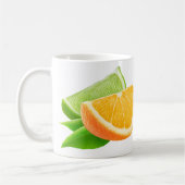 Orange und Limon Kaffeetasse (Links)