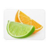 Orange und Limon Magnet (Horizontal)