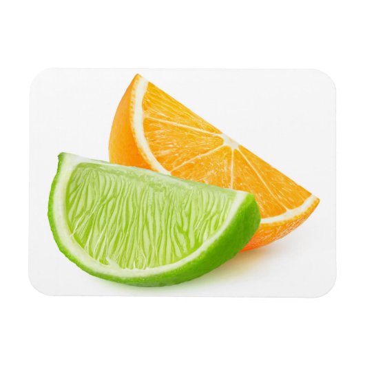 Orange und Limon Magnet (Horizontal)