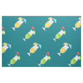 Orange und Limone Cocktails Stoff (Fat Quarter (45,7 x 55,9 cm))