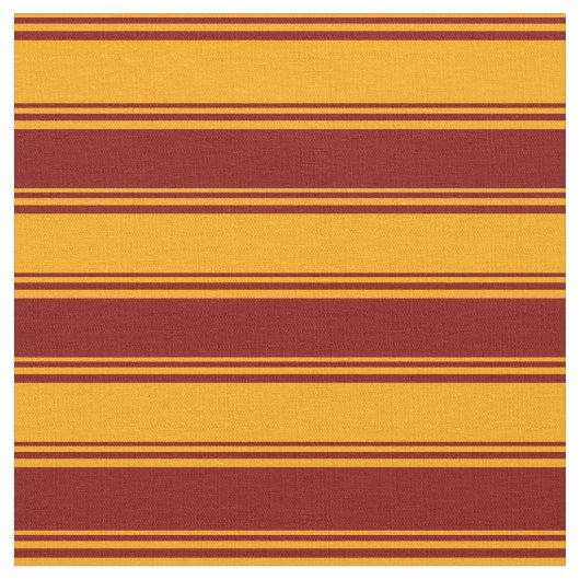 Orange- und Maroon-Muster Stoff (Nahaufnahme)