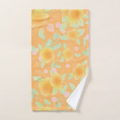 Orange und Minze Green Badhandtuch Set (Handtuch)