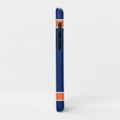 Orange und Navyblau Case-Mate iPhone Hülle (Hinten/Links)