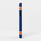 Orange und Navyblau Case-Mate iPhone Hülle (Hinten/Rechts)