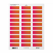 Orange und Pink Verlauf (Vorne)