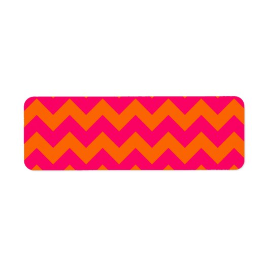 Orange und Pink Zigzag (Vorne)