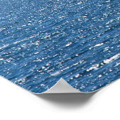 Orange und Red Sail Boat Print Poster (Ecke)