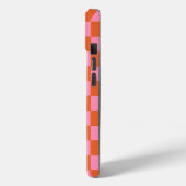 Orange und Rosa Case-Mate iPhone Hülle (Rückseite / Links)