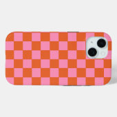 Orange und Rosa Case-Mate iPhone Hülle (Rückseite (Horizontal))