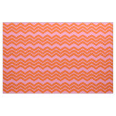Orange- und rosa Chevron-Musterdesign Stoff (Fat Quarter (45,7 x 55,9 cm))