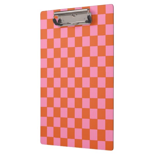 Orange und Rosa Klemmbrett (Links)