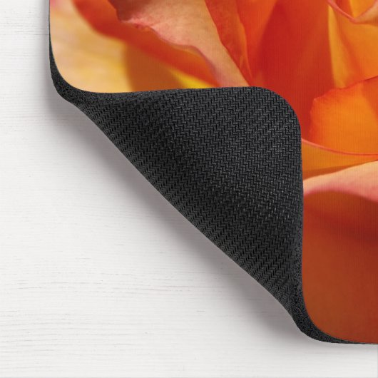 Orange und Rosa Mousepad (Ecke)