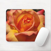 Orange und Rosa Mousepad (Mit Mouse)