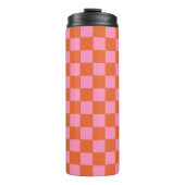 Orange und Rosa Thermosbecher (Vorderseite)