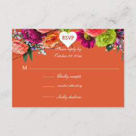 Orange und Rosa UAWG Begleitkarte