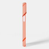 Orange und Rot Case-Mate iPhone Hülle (Rückseite / Rechts)