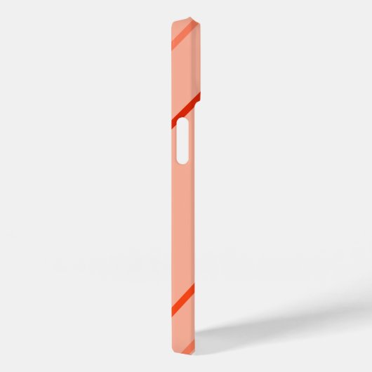 Orange und Rot Case-Mate iPhone Hülle (Rückseite / Rechts)