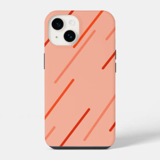 Orange und Rot iPhone 14 Hülle