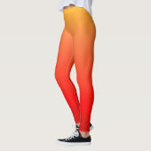 Orange und Rote Leggings (Links)