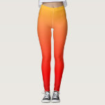 Orange und Rote Leggings<br><div class="desc">Spaß und trendige Leggings mit Herbstfarben - Rot in Orange und Gelb. Coole Leggings für Frauen mit hübscher Herbstfarbe.</div>