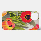 Orange und Rote Tulips Case-Mate iPhone Hülle (Rückseite (Horizontal))