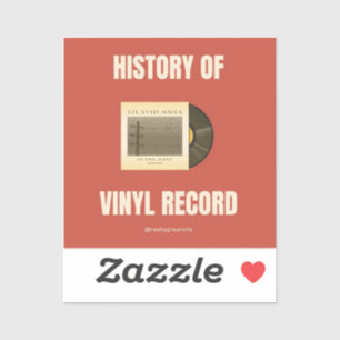 ORANGE UND SCHWARZ als zugeschnittenes Vinyl-Stick Aufkleber