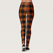 orange und schwarz leggings (Rückseite)