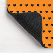 orange und schwarz mousepad (Ecke)