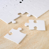 Orange und schwarz Offene Schlangen sarkastisches Puzzle (Seite)