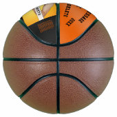 Orange und Schwarz, Personalisiert, Foto Basketbal Basketball (Rechts)