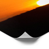 Orange und schwarz poster (Ecke)