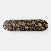 Orange und Schwarz Skateboard (Horizontal)