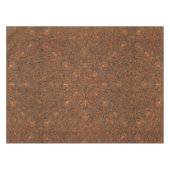 Orange und schwarze Batik Tischdecke (Vorderseite (Horizontal))