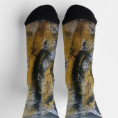 Orange- und schwarze Socken (Oben)