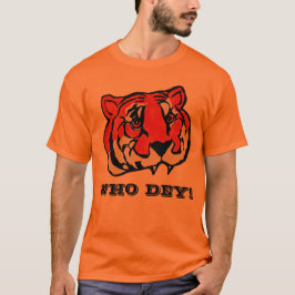 ORANGE- UND SCHWARZE STREIFEN  T-Shirt