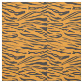 Orange und schwarzer Tiger-Streifen deckte Gewebe Stoff (Muster)