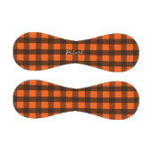 Orange und schwarzes Karo Baseball (Paneele)