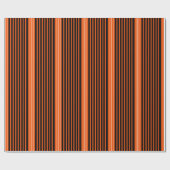 Orange und schwarzes Packpapier (Flach)